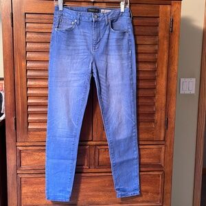 Aeropostale Womens Blue High Waisted Jeggings